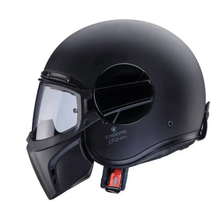 Casco Crossover Caberg Ghost X Nero Opaco