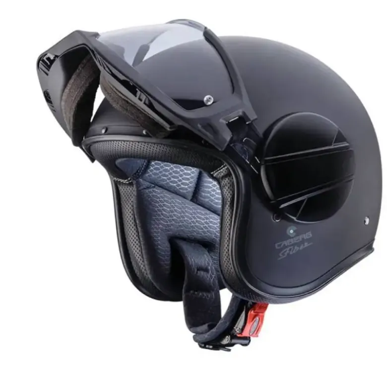 Casco Crossover Caberg Ghost X Nero Opaco