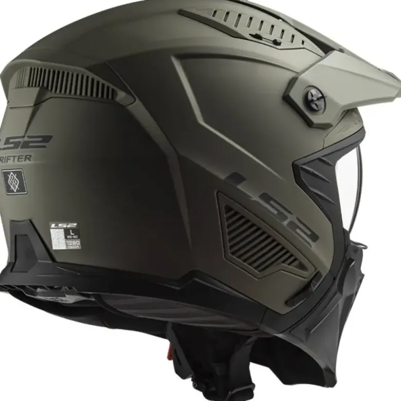 Casco Crossover Ls2 OF606 Drifter Solid Matt Sand