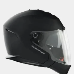 Casco Crossover Tucano Urbano Hyperlink con Interfono MIDLAND Nero Opaco
