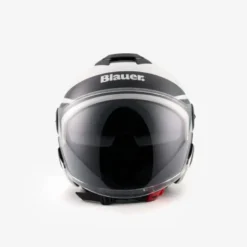 Casco Demi Jet Blauer DJ-01 Bianco