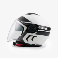 Casco Demi Jet Blauer DJ-01 Bianco