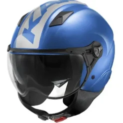 Casco Demi-Jet Kappa KV57 Striker Blu Lucido Agento