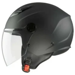 Casco Demi Jet MPH Star Solid Nero Opaco