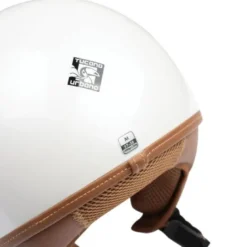 Casco Demi-jet Tucano Urbano El'Jettin 6.0 Bianco Perla Lucido