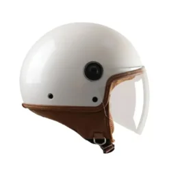 Casco Demi-jet Tucano Urbano El'Jettin 6.0 Bianco Perla Lucido