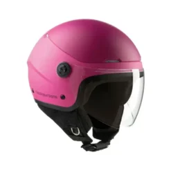 Casco Demi-jet Tucano Urbano El'Pop Rosa Opaco