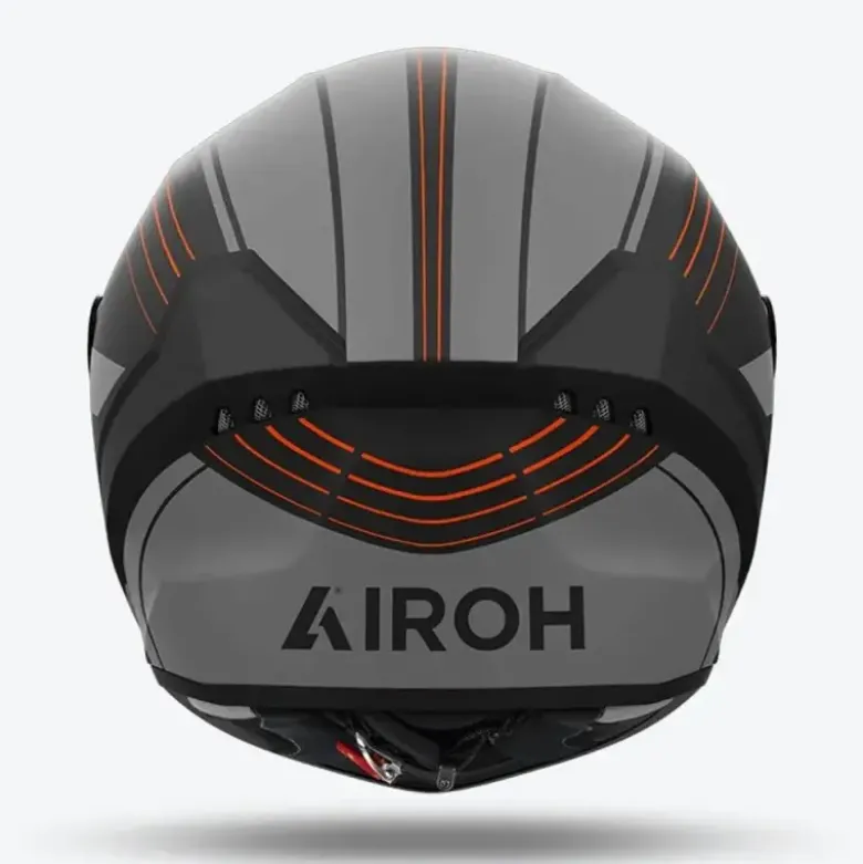 Casco Integrale Airoh CNA32 Connor Achieve Arancione Opaco