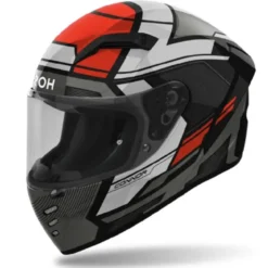 Casco Integrale Airoh CNE55 Connor Ego Rosso Lucido