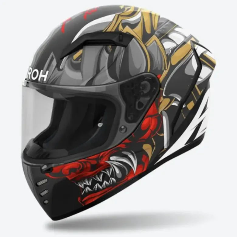 Casco Integrale Airoh CNS17 Connor Samurai Opaco