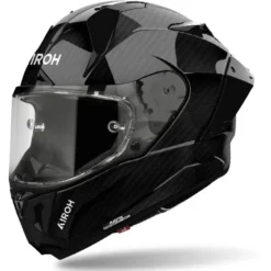 Casco Integrale Airoh Gp800 Carbon 6K Nero Lucido