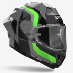 Casco Integrale Airoh Gp800 Competition Verde Fluo Lucido