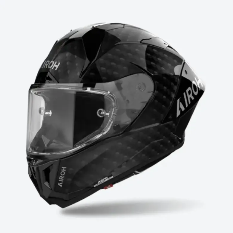 Casco Integrale Airoh Gp800 Fim Carbon Lucido