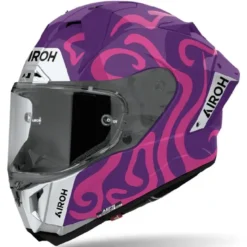 Casco Integrale Airoh Gp800 Swain Violet Lucido
