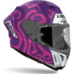 Casco Integrale Airoh Gp800 Swain Violet Lucido