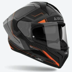 Casco Integrale Airoh Matryx Rocket Arancione Opaco