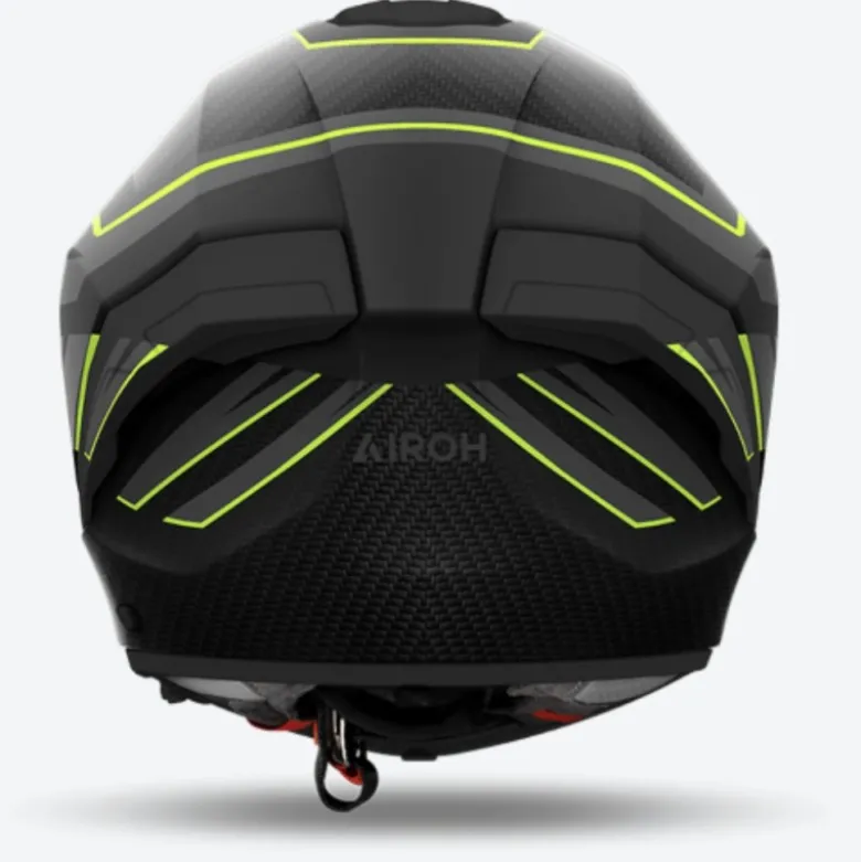 Casco Integrale Airoh Matryx Sentinel Giallo Opaco