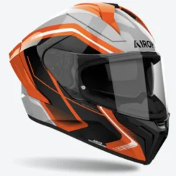Casco Integrale Airoh Matryx Wide Arancione Lucido