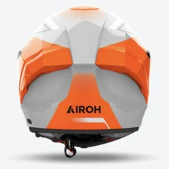 Casco Integrale Airoh Matryx Wide Arancione Lucido