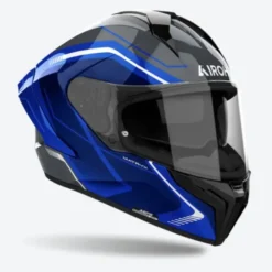 Casco Integrale Airoh Matryx Wide Blu Lucido