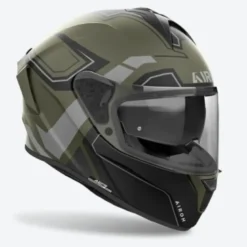 Casco Integrale Airoh Spark 2 Dart Verde Militare Opaco