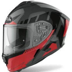 Casco Integrale Airoh Spark Rise Rosso Lucido