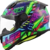 Casco Integrale Bambino LS2 FF812 Kid Svent Blu verde
