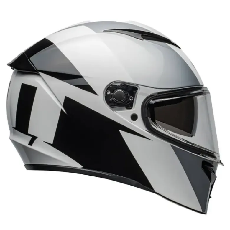 Casco Integrale Bell Lithium 2025 Shear Argento Bianco