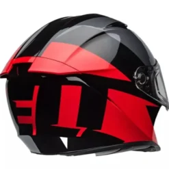 Casco Integrale Bell Lithium 2025 Shear Grigio Metallizzato Rosso