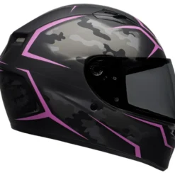 Casco Integrale Bell Qualifier Stealth Camo Nero Rosa Opaco