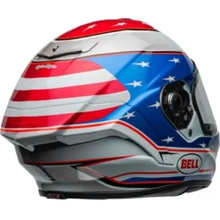 Casco Integrale Bell Race Star Flex 2024 Beaubier Bianco Blu Rosso