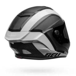 Casco Integrale Bell Race Star Flex DLX Tantrum2 Nero Opaco Bianco Lucido