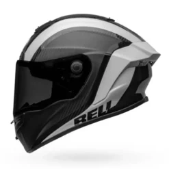 Casco Integrale Bell Race Star Flex DLX Tantrum2 Nero Opaco Bianco Lucido