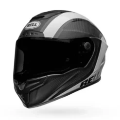 Casco Integrale Bell Race Star Flex DLX Tantrum2 Nero Opaco Bianco Lucido