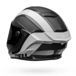 Casco Integrale Bell Race Star Flex DLX Tantrum2 Nero Opaco Bianco Lucido