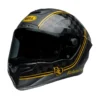 Casco Integrale Bell Race Star Flex 2024 Roland Sand Design Player Nero Oro