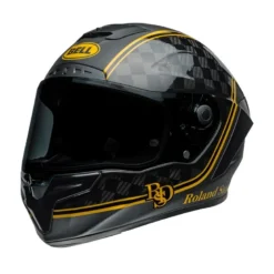 Casco Integrale Bell Race Star Flex 2024 Roland Sand Design Player Nero Oro