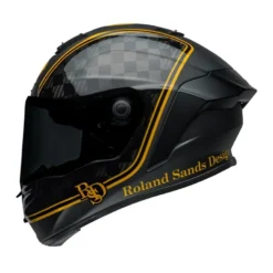 Casco Integrale Bell Race Star Flex 2024 Roland Sand Design Player Nero Oro