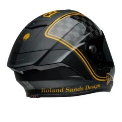Casco Integrale Bell Race Star Flex 2024 Roland Sand Design Player Nero Oro