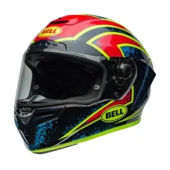 Casco Integrale Bell Race Star Flex 2024 Xenon Blu Retina