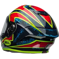 Casco Integrale Bell Race Star Flex 2024 Xenon Blu Retina