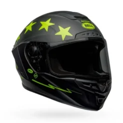 Casco Integrale Bell Star DLX Mips Fasthouse Victory Circle Nero Giallo Alta Visibilità Opaco
