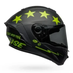 Casco Integrale Bell Star DLX Mips Fasthouse Victory Circle Nero Giallo Alta Visibilità Opaco