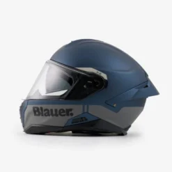 Casco Integrale Blauer FF01 Blu Opaco