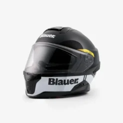 Casco Integrale Blauer FF01 Nero Bianco Lucido