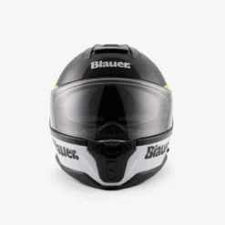 Casco Integrale Blauer FF01 Nero Bianco Lucido