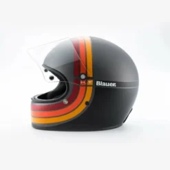 Casco Integrale Blauer 80s Titanio Opaco ECE22-06
