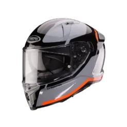 Casco Integrale Caberg Avalon X Pure Grigio Nero Rosso Fluo