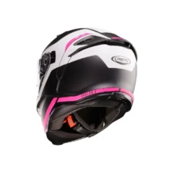 Casco Integrale Caberg Avalon X Pure Nero Opaco Bianco Fuchsia