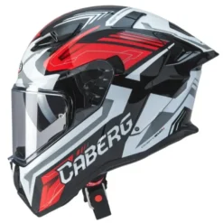 Casco Integrale Caberg Drift Evo II Jarama Nero Bianco Rosso